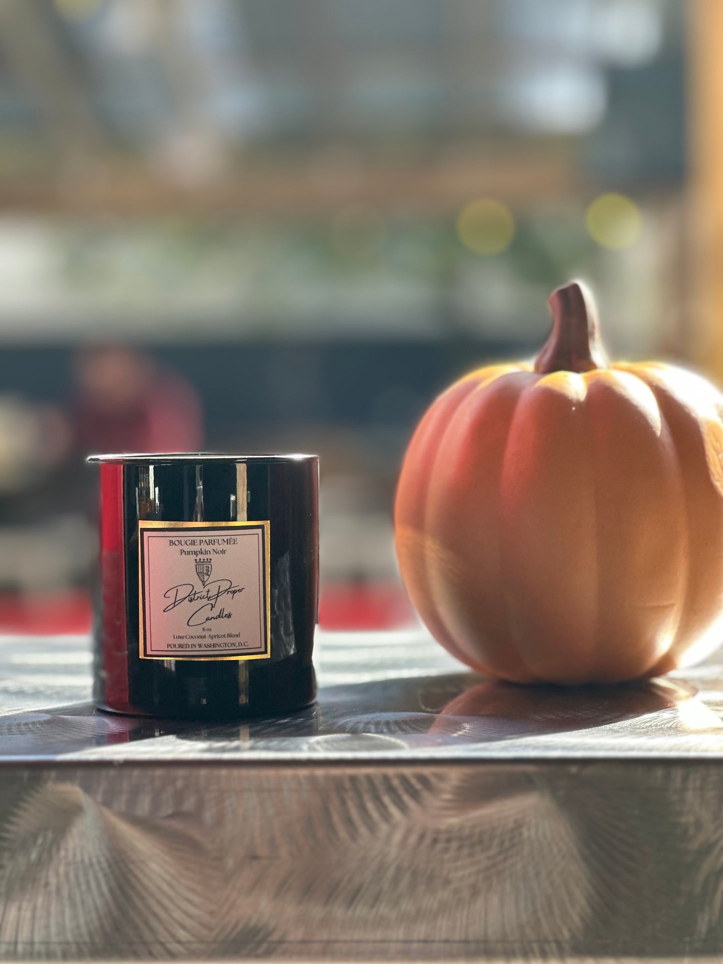 Pumpkin Noir Premium Candle